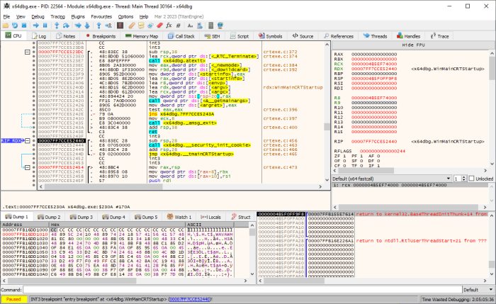 x64dbg调试工具v20250225绿色增强版